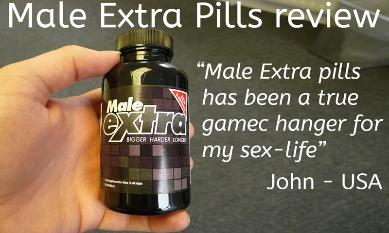 Male extra pills review